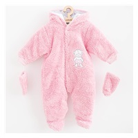 Winter jumpsuit New Baby Nice Bear pink, size 74 (6-9m)