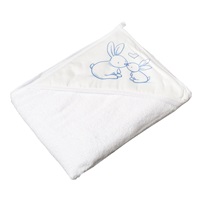 Bathing gift set for baby Bunny white