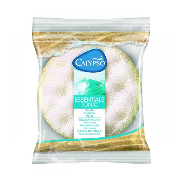 Essentials Tonic Calypso Massage Wash Sponge Yellow