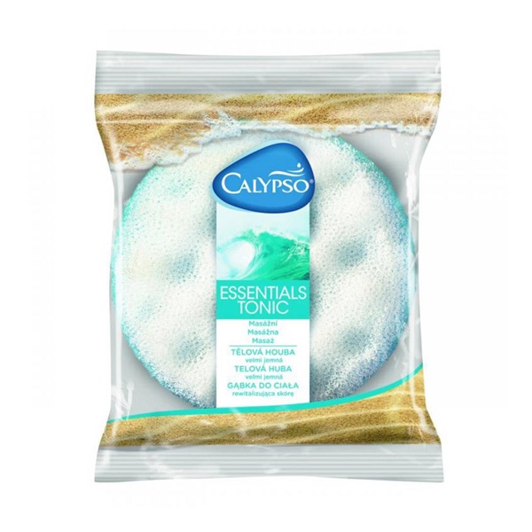 Essentials Tonic Calypso Massage Sponge Blue