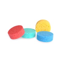 Calypso Clown bath sponge yellow