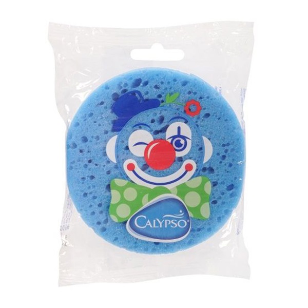 Calypso Clown bath sponge blue