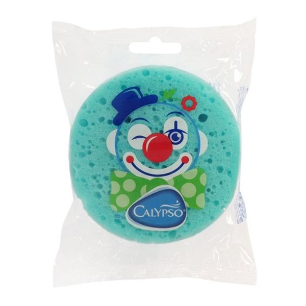 Calypso Clown bath sponge green