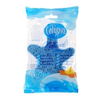 Bath sponge Junior Natural Calypso blue