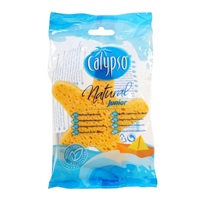 Bath sponge Junior Natural Calypso yellow