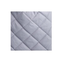 Belisima luxury quilted light grey pouch