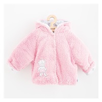 Winter coat New Baby Nice Bear pink, size 56 (0-3m)