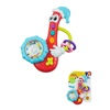 Baby Mix baby rattle with melody saxophone red