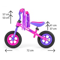 Milly Mally Dragon Air pink children‘s bike