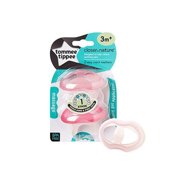 Tommee Tippee Cooling Teether 2 pcs pink