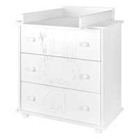 Children's chest of drawers New Baby Rabbit white