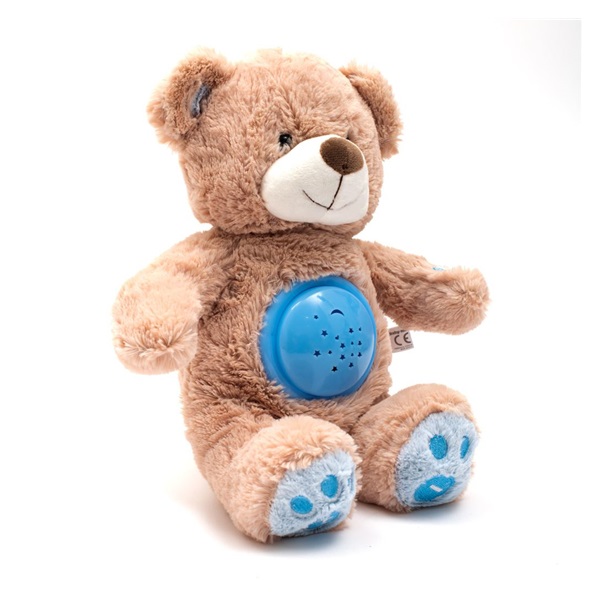 Teddy bear with projector Baby Mix blue