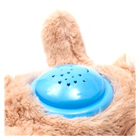 Teddy bear with projector Baby Mix blue