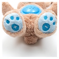Teddy bear with projector Baby Mix blue