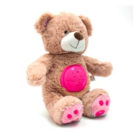 Teddy bear with projector Baby Mix pink