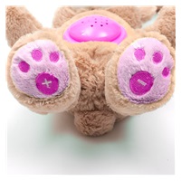 Teddy bear with projector Baby Mix pink