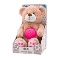 Teddy bear with projector Baby Mix pink