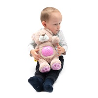 Teddy bear with projector Baby Mix pink