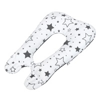 Multifunctional stabilizing pillow New Baby stars grey