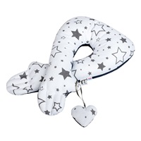 Multifunctional stabilizing pillow New Baby stars grey