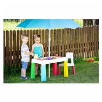 Multifun multicolor children‘s table and chair set