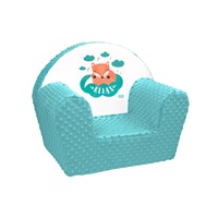 New Baby Fox mint baby chair made of minky