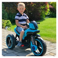 Baby Mix POLICE electric motorbike blue