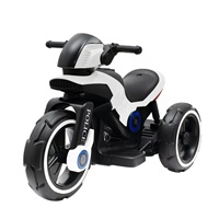 Baby Mix POLICE electric motorbike white