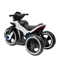 Baby Mix POLICE electric motorbike white