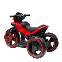 Baby Mix POLICE electric motorbike red