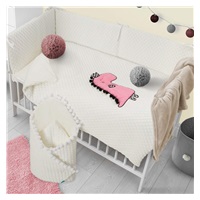 2-piece bedding Belisima Dino 3D 100/135 cream-pink