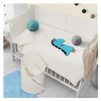 2-piece bedding Belisima Dino 3D 90/120 cream-turquoise