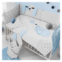 6-piece bedding Belisima Lovely Puppy 100/135 blue