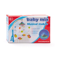 Carousel above the crib with projector and controller Baby Mix blue