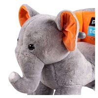 Rocking toy with melody and wheels PlayTo elephant