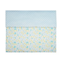 Baby blanket with filling New Baby blue 80x102 cm