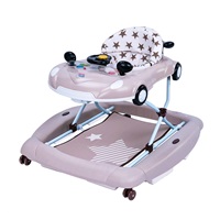 Baby walker with swing and silicone wheels New Baby Little Racing Car