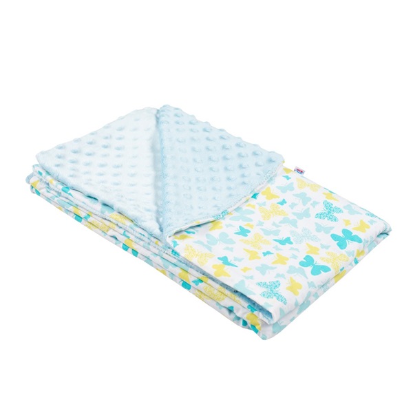 Baby blanket New Baby blue 80x102 cm