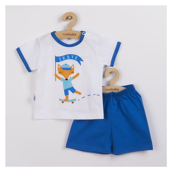 Baby set T-shirt and shorts New Baby Fox, size 56 (0-3m)