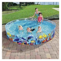 Children‘s pool with solid wall Bestway Sea 244x46 cm