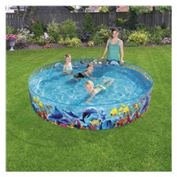 Children‘s pool with solid wall Bestway Sea 244x46 cm