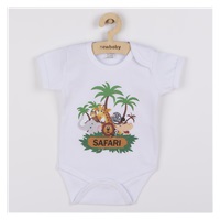 Body with print New Baby SAFARI, size 62 (3-6m)