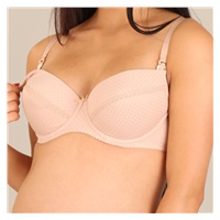 Semi-reinforced nursing bra New Baby Eva beige, size 70C