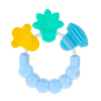 Akuku blue rattle-teether