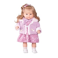 Luxury talking baby doll Berbesa Christina 52cm