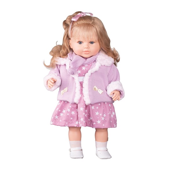 Luxury talking baby doll Berbesa Christina 52cm