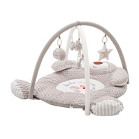 Luxury minky play blanket with melody PlayTo teddy bear