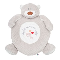 Luxury minky play blanket with melody PlayTo teddy bear