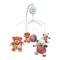 Carousel above the crib Baby Mix Teddy Bears