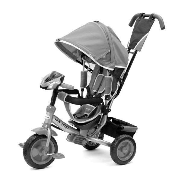 Baby Mix Lux Trike Trike with LED lights grey